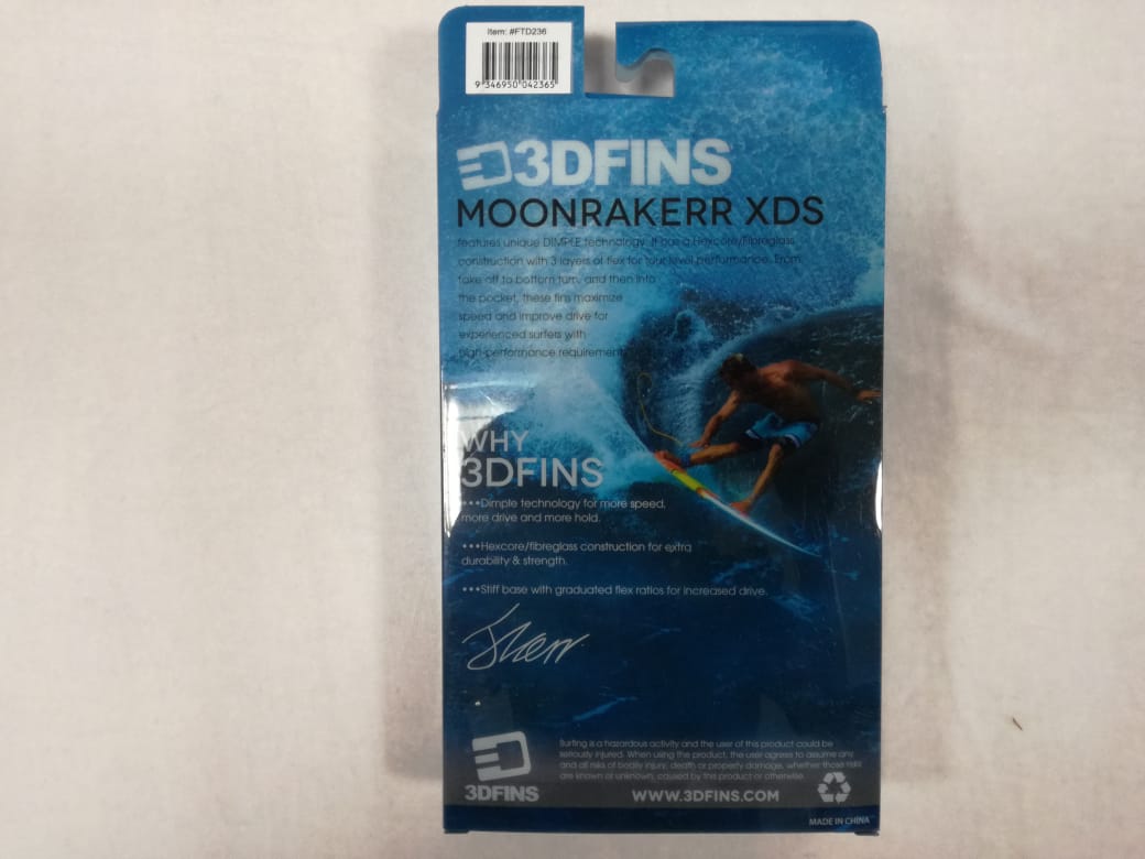 QUILLAS XDS - 3D FINS